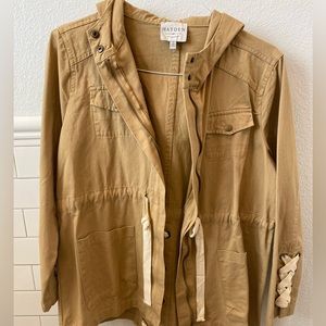 Camel Colored Utility Jacket